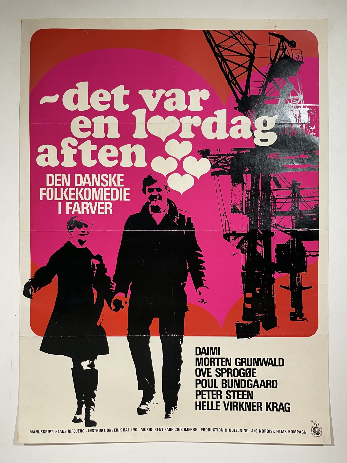 Det Var En L Rdag Aften Sidste Nyt Filmplakaten