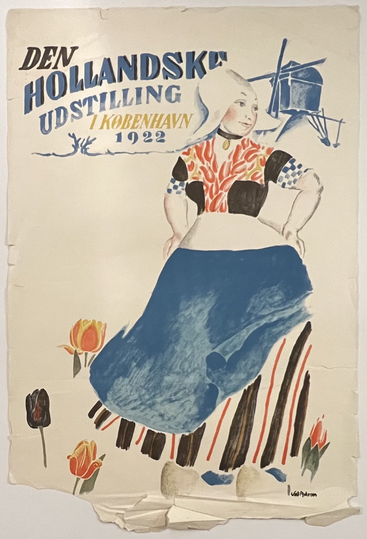 Original Plakat Den Hollandske Udstilling i København Event