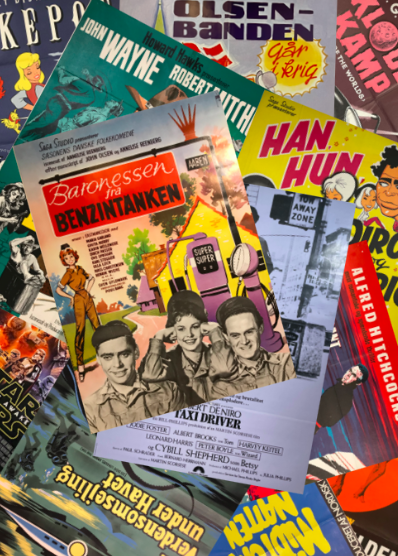 Filmplakater, retroplakater, Tintin merchandise