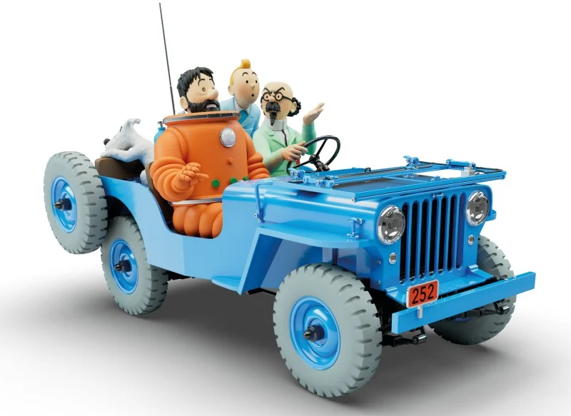 Tintin Biler Skala 1:8 & 1:12