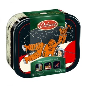 Kagedse - Tintin & Haddock i rummet