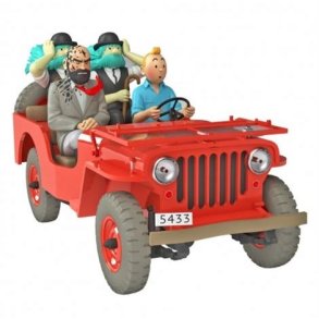 Tintin Bil #47 - Rd Willys Jeep