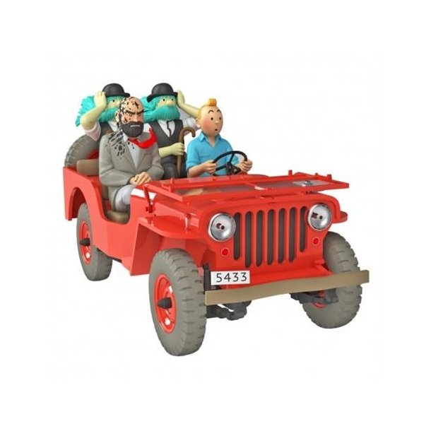 Tintin Bil - Rd Willys Jeep