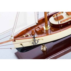 Modelb�d - 1930 Classic Yacht - Vintage Sejlyacht - Lille