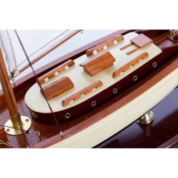 Modelb�d - 1930 Classic Yacht - Vintage Sejlyacht - Lille