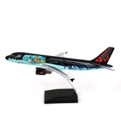 Tintin Fly Rackham "Brussels Airlines Airbus A320"