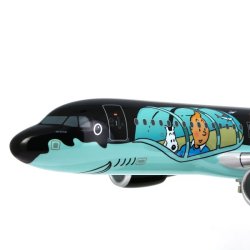 Tintin Fly Rackham "Brussels Airlines Airbus A320"