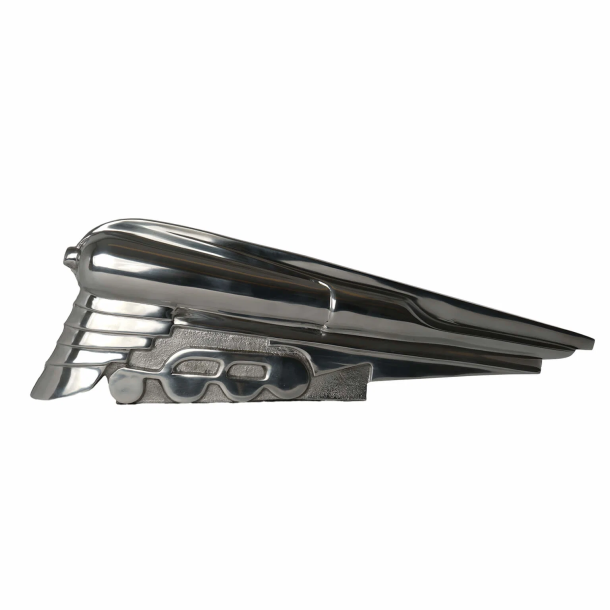 Hudson Streamline Train - Poleret Aluminium