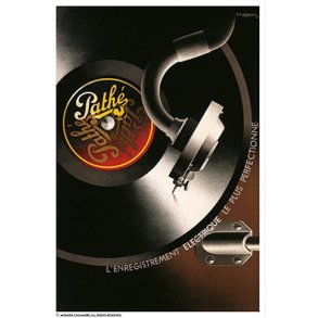 Retro Vintage Plakat - Path, Cassandre