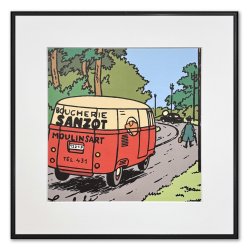 Tintin Billede - Slagtermesterens VW