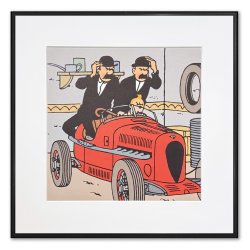 Tintin Billede - Tintin, Terry, Dupont Og Dupond P Amilcar