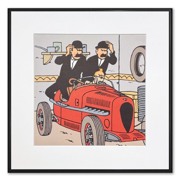 Tintin Billede - Tintin, Terry, Dupont Og Dupond P Amilcar