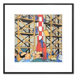 Tintin Billede - Raket X-FLR 6 