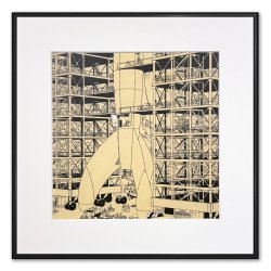 Tintin Billede - Raketten Ved Affyringsramper S/H