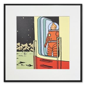 Tintin Billede - Tintin Str I Rakettens Drbning