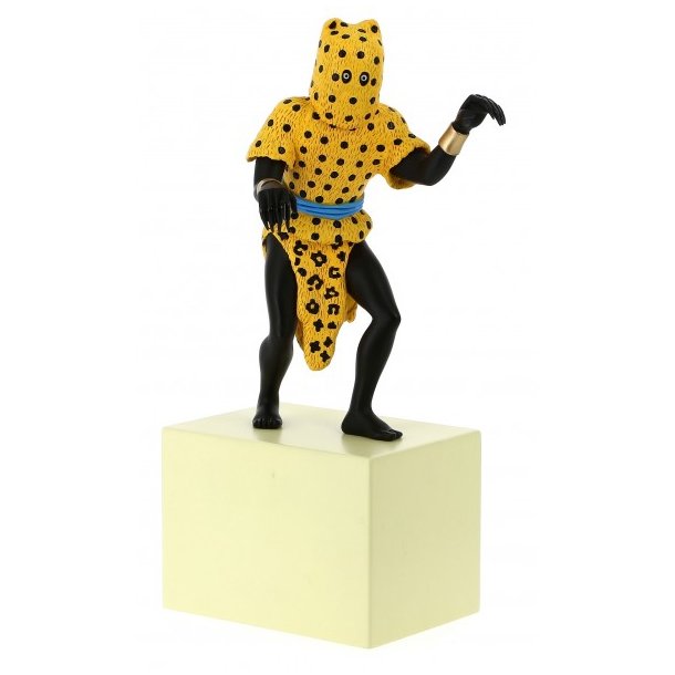 Tintin Figur - Leopardmanden