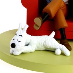 Tintin &amp; Terry Hjemme! - Resin Figur