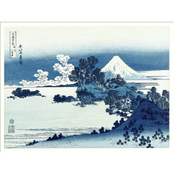 Mount Fuji Og Omgivelser Plakat