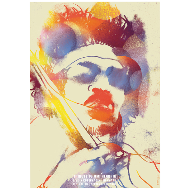 Musik Plakat - Tribute To Jimi Hendrix