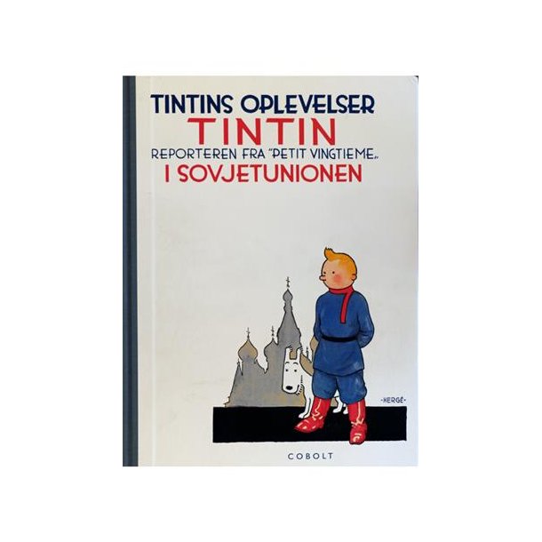 Nr. 0 Tintin i Sovjet sort/hvid (Hardcover)