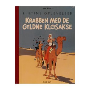 Nr. 8 Krabben med de gyldne klosakse (Hardcover)