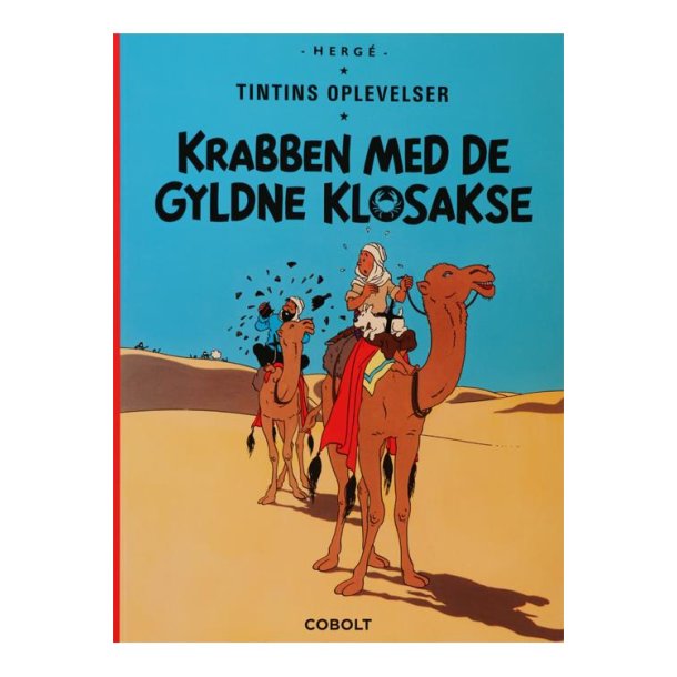 Tintin: Krabben Med De Gyldne Klosakse - Softcover Album