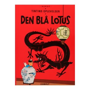 Tintin: Den bl Lotus - Softcover Album