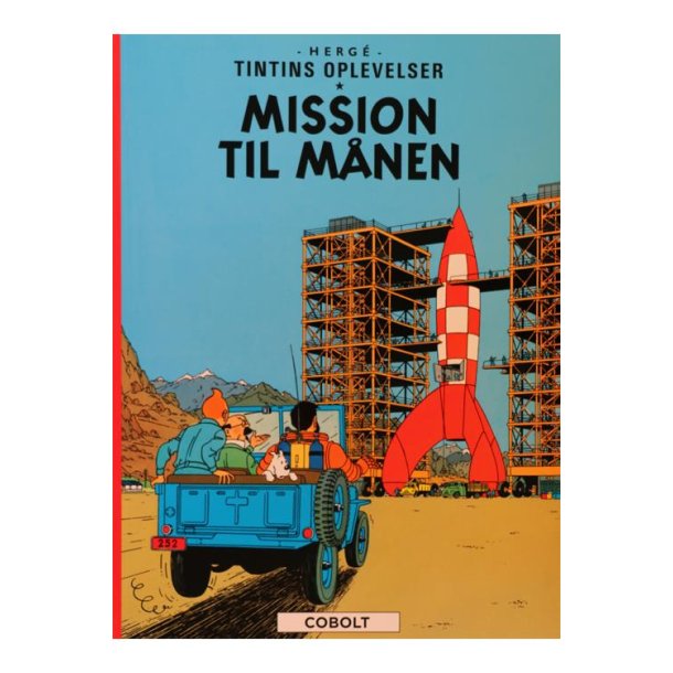 Tintin: Mission Til Mnen - Softcover Album