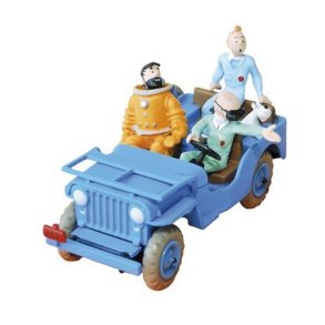 Model bil #1 Willys Jeep - Bl Boks