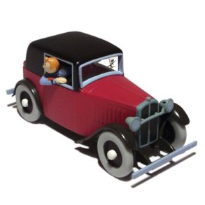 Model bil #13 Rosengart coupe spider - Bl boks