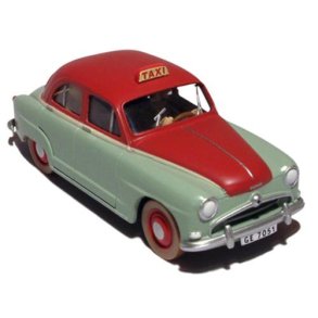Model bil #21 Simca Taxi - Bl boks
