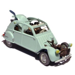 Model bil #33 Citroen 2CV - Bl boks
