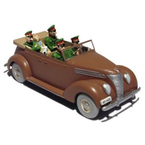 Model bil #34 Ford V8 convertible - Bl boks
