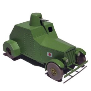 Model bil #37 Sumida pansret bil - Bl boks