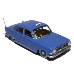 Model bil #45 Taxi Ford Zephyr MK 3 - Bl boks