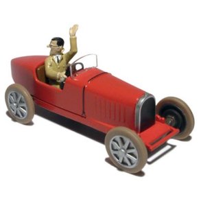 Model bil #54 Bobby Smiles Bugatti - Bl boks