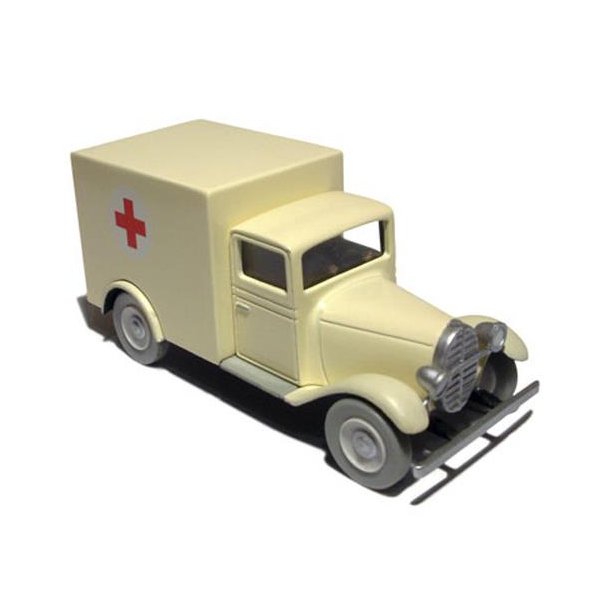 Model bil #56 Ambulance - Bl boks