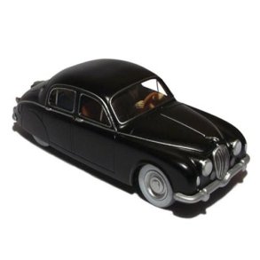 Model bil #67 Sort Jaguar MK1 - Bl boks