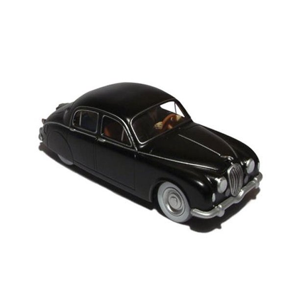 Model bil #67 Sort Jaguar MK1 - Bl boks