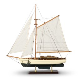 Modelb�d - 1930 Classic Yacht - Vintage Sejlyacht - Lille