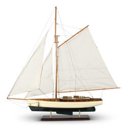 Modelb�d - 1930 Classic Yacht - Vintage Sejlyacht - Stor