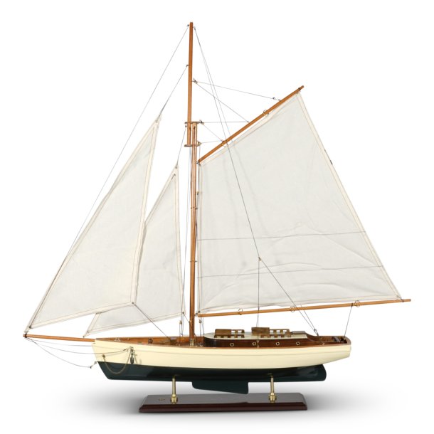 Modelb�d - 1930 Classic Yacht - Vintage Sejlyacht - Stor