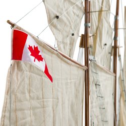 Modelb�d - Bluenose II Schooner