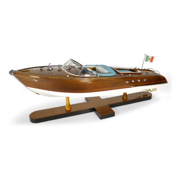 Modelb�d - Riva Aquarama (Hvid/Turkisbl�)