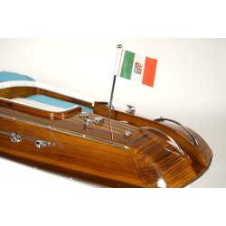 Modelb�d - Riva Aquarama (Hvid/Turkisbl�)