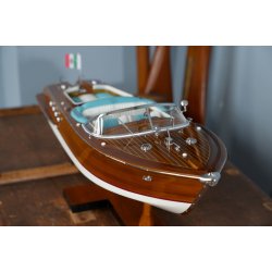 Modelb�d - Riva Aquarama (Hvid/Turkisbl�)
