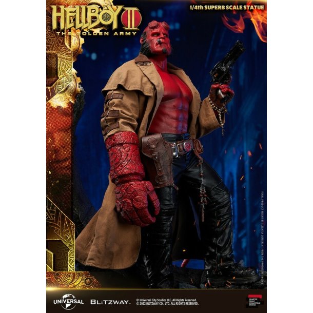 Hellboy 2: The Golden Army - Hellboy 1:4 Scale Statue