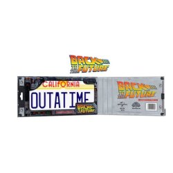 Back to the Future: OUTATIME Nummerplade Replika
