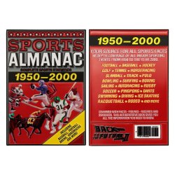 Back to the Future: Sports Almanac - Mini Emalje Plaque - Limited Edition 