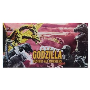 Godzilla Destroy All Monsters 4 Figure Box St